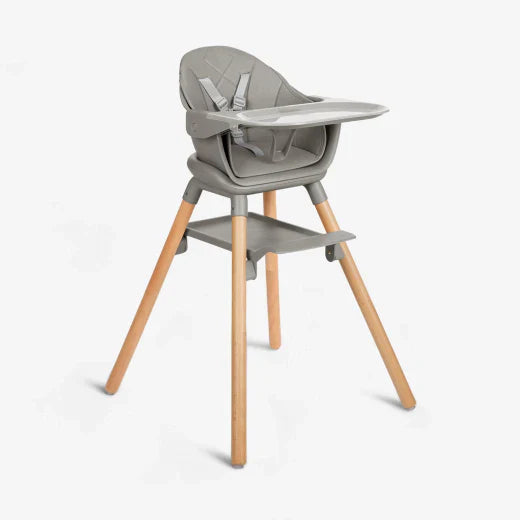 Kikkaboo - Highchair 6in1 - Woody Grey 2024