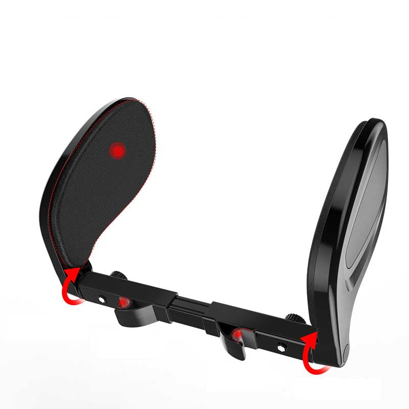 Car Seat Headrest Neck Pillow Elastic Retractable