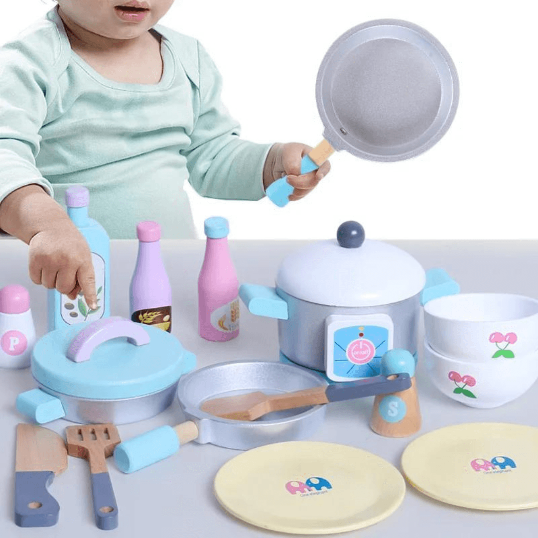 X-Large Wooden Kitchen Set 76CM × 36CM × 98CM