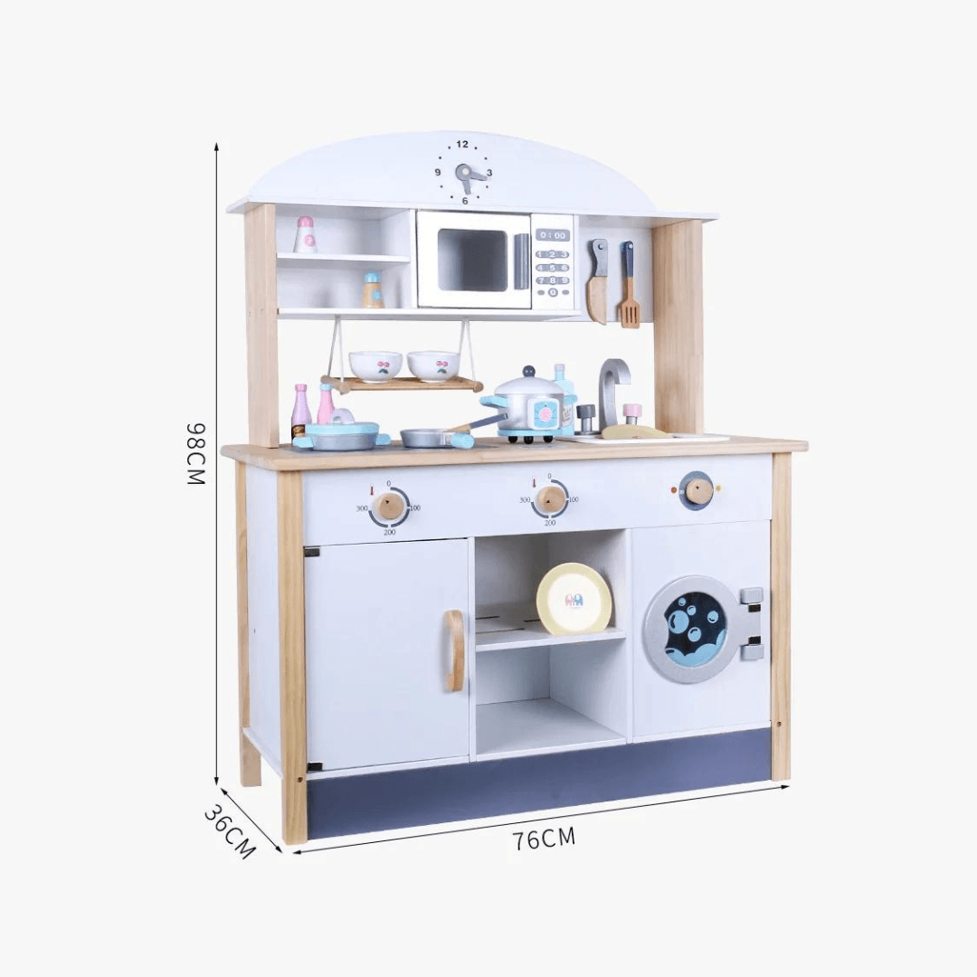 X-Large Wooden Kitchen Set 76CM × 36CM × 98CM