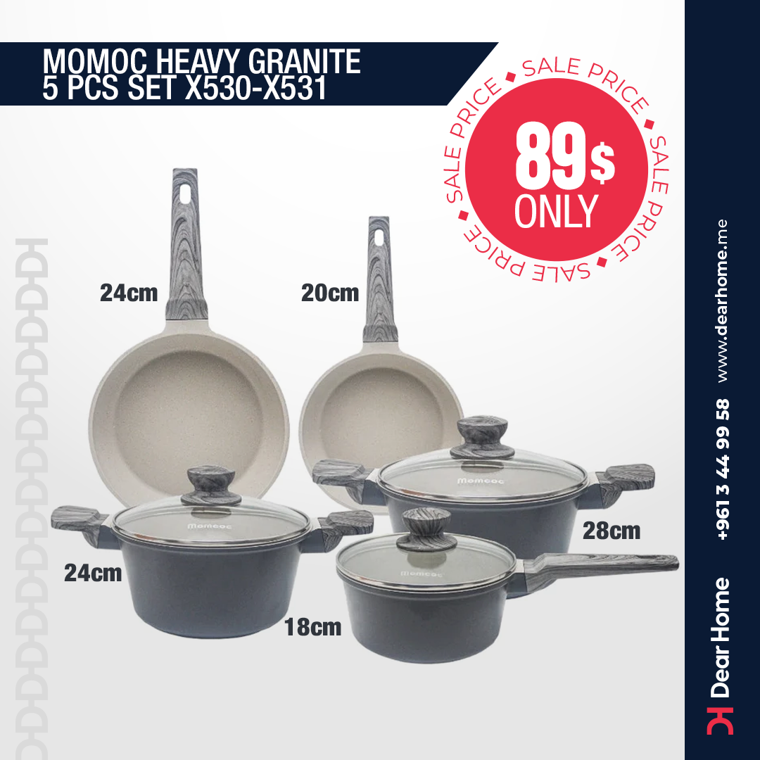 MOMCOC HEAVY GRANITE 5PCS X530/X531
