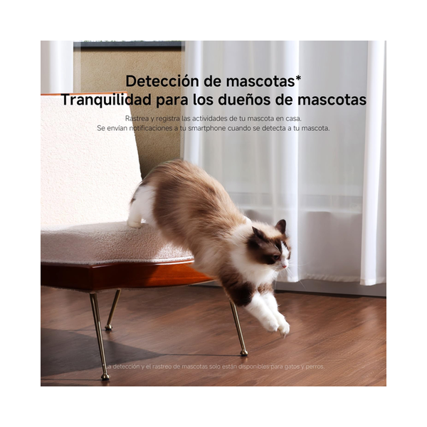 XIAOMI C500 Indoor Security Camera, 2.4/5GHz WiFi Camera, Baby Monitor, AI Detection and Tracking, 360° View, Two-Way Audio, Compatible with Alexa and Google