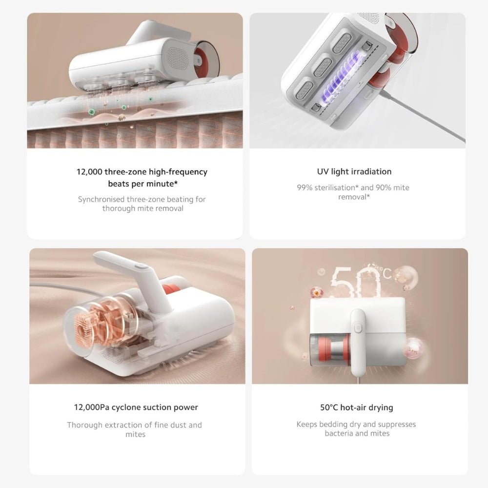Dust Mite Vacuum Cleaner Xiaomi Mattress UV