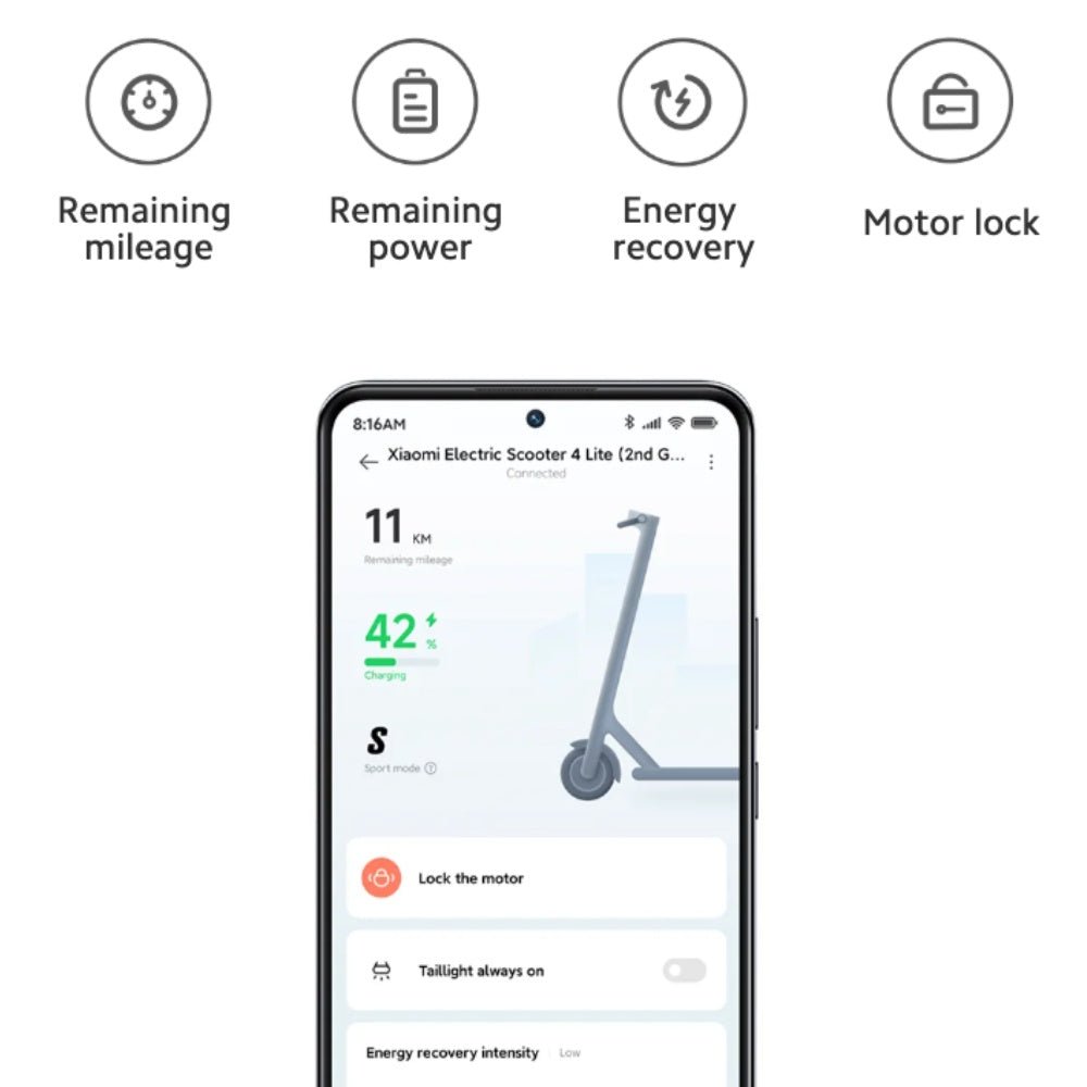 Xiaomi Electric Scooter 4 Lite (2nd Gen)