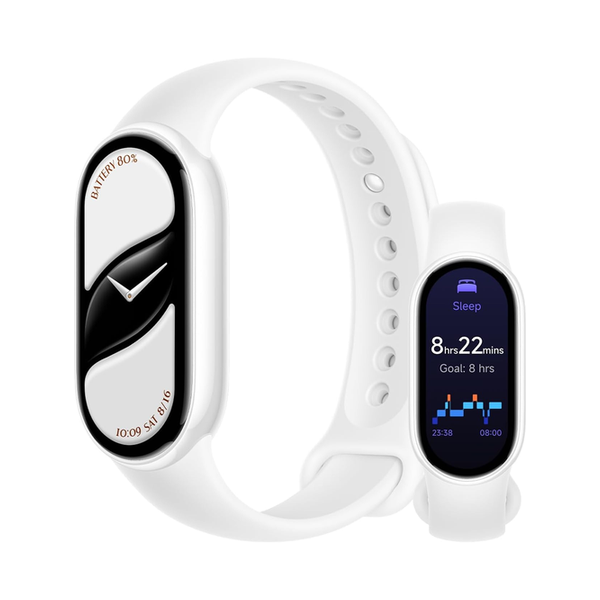 Xiaomi Smart Band 10 Ceramic Edition Pearl White | 1.72''AMOLED Narrow-edge Quadrilateral Display | Professional Workout Analysis | Up to 21-days Battery Life