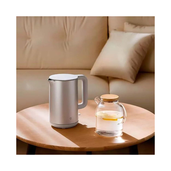 AIOT Xiaomi Double Wall Electric Kettle, 1.7L, Stainless Steel, 1800W, 316L Interior (Artificial Intelligence of Things)