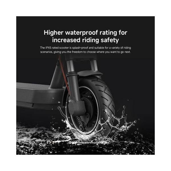 Xiaomi Electric Scooter 5, front dual-spring shock absorbers, 60km long battery life, 10-inch tubeless tires, 700W Max. power, 18% Max. incline