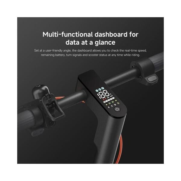 Xiaomi Electric Scooter 5 Pro, front and rear dual shock absorbers, 60km long battery life, 10-inch tubeless tires, 1000W Max. power, 22% Max. incline
