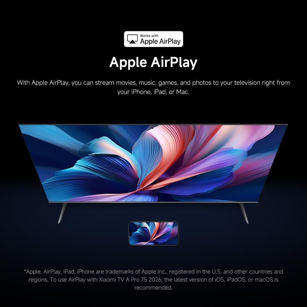 Xiaomi Smart TV A Pro QLED 4K 75" (2026)