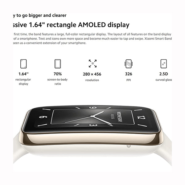 Xiaomi Band 7 Pro Smartwatch GPS, Health & Fitness Tracker High-Res 1.64" Heart Rate & SPO₂ Monitoring, 110+ Sports Modes, 12Day Battery Smart Watch
