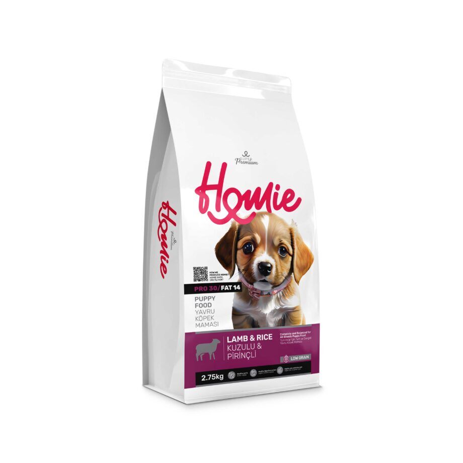 Low Grain Lamb and Rice Puppy Food