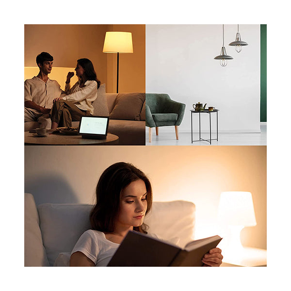 Yeelight YLDP23YL LED Filament Bulb (Piston Shape), E27, 6W, 500lm, Works with Alexa, Works with OK Google, Works with Apple HomeKit, Works with SmartThings