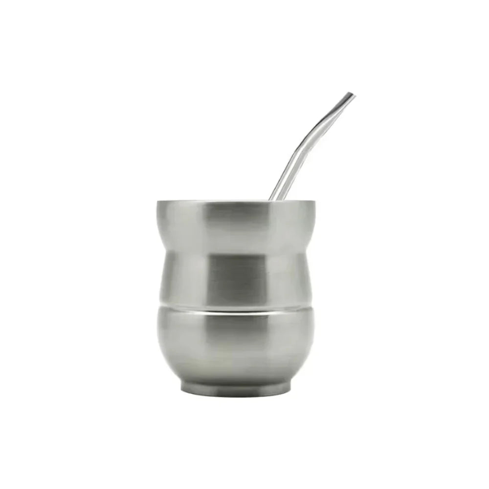 Phoneix Mate cup stainless steel double wall & straw