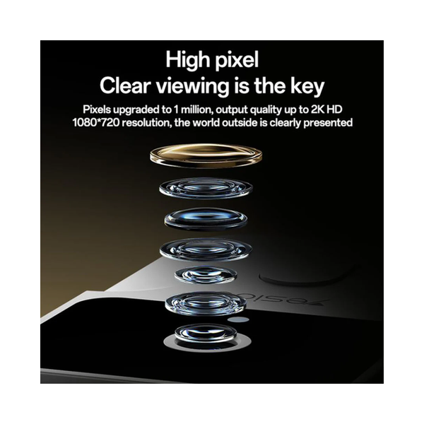 Yesido KM27 Doorbell, 4.3 inch Screen, Wi-Fi, 2K