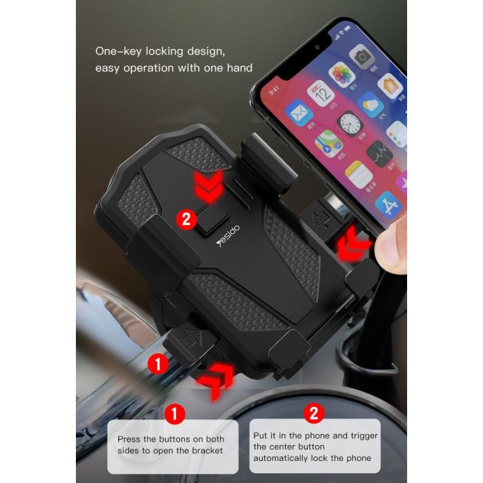 Yesido C94 Bicycle Bracket Phone Holder