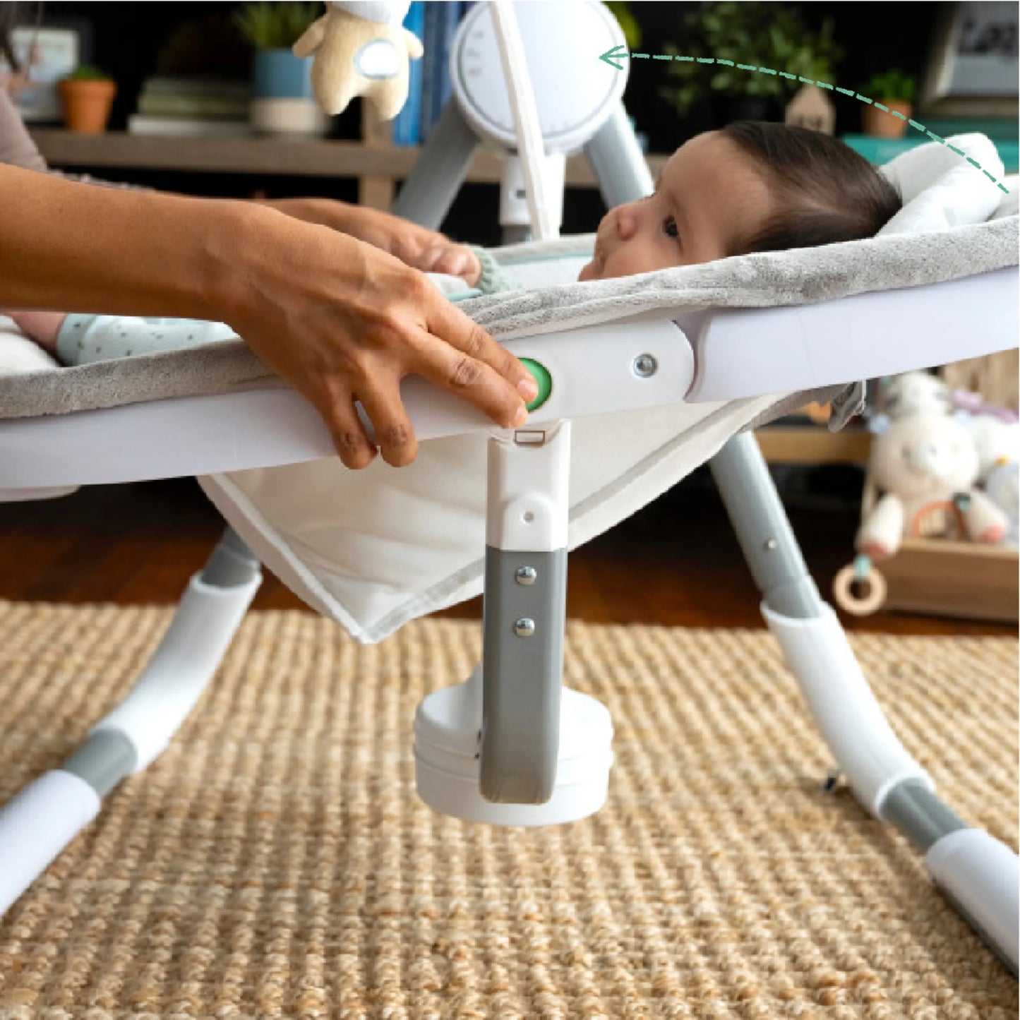 Kids2 - Ingenuity AWS Portble Swing - Spruce