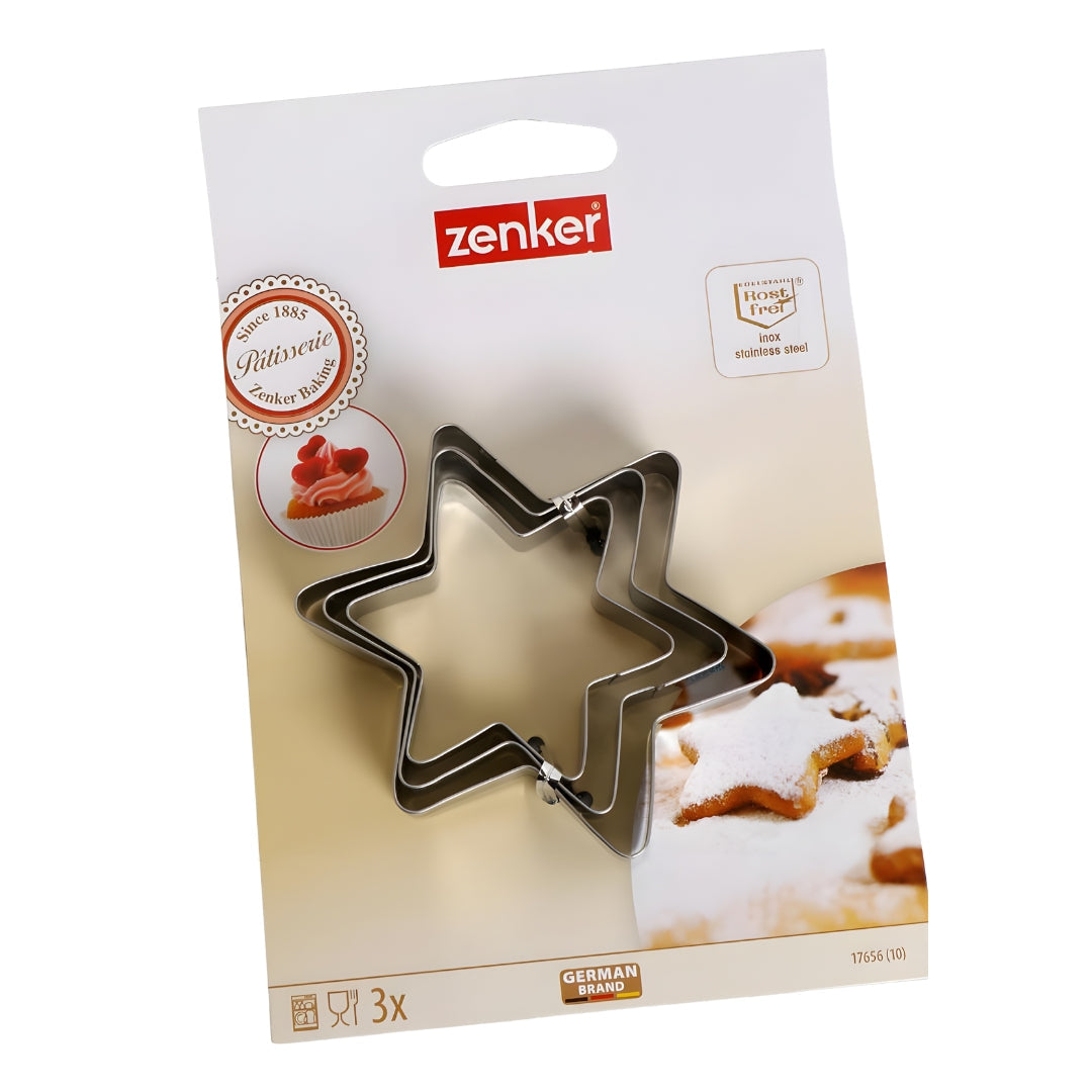 Zenker Stainless Steel Dough Cutter Set of 3 Pieces Lebanon"
