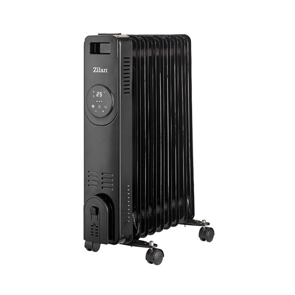 Zilan, Electric Oil Filled Heater, 9 Fins, 3 Power Mode, 2000W - ZLN8416