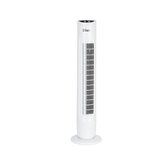 Zilan Tower Fan 31-Inch, 3 Speeds, 7.5Hrs Timer, 45W - ZLN3437