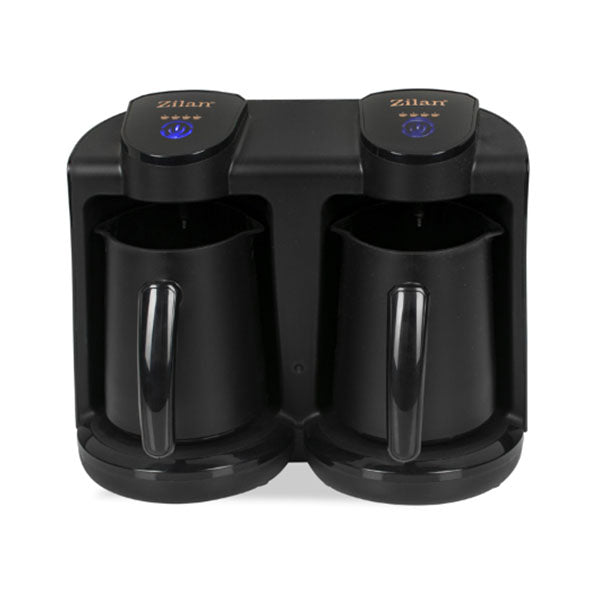 Zilan, Electric Double Turkish Coffee Maker 250+250ML, 1-8 Cups - ZLN1291