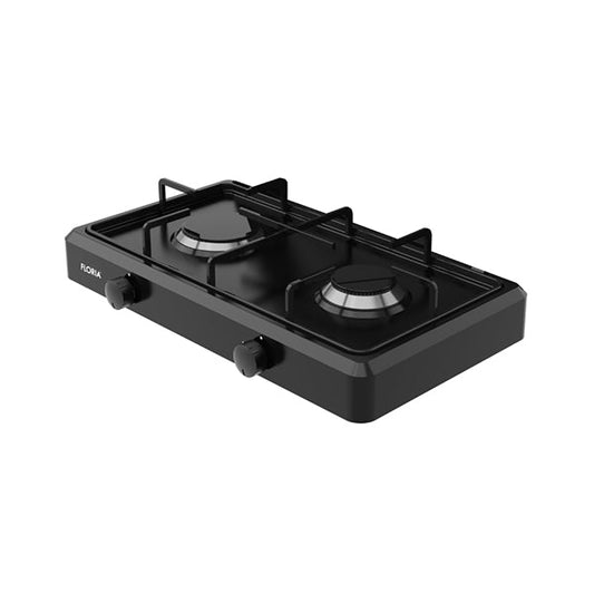 Zilan Gas Cooker Two Burner, Aluminum Burner Body Resistant To Corrosion - ZLN7128