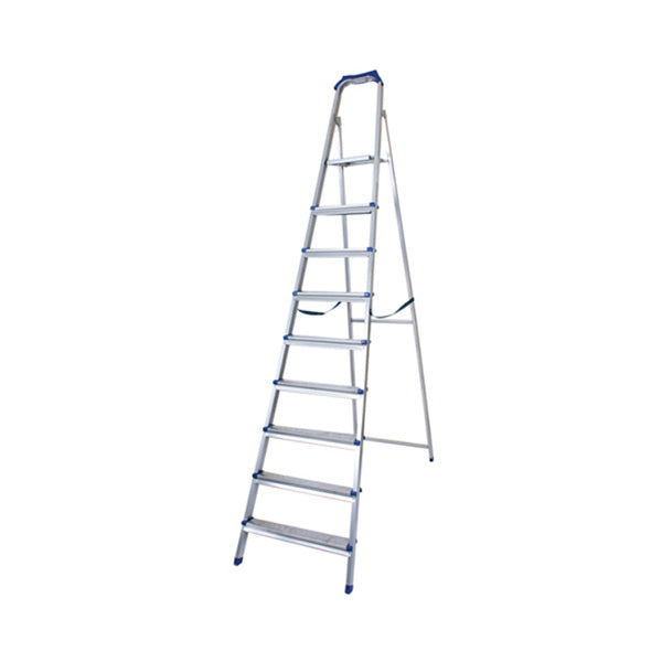 Zilan, Ladder 8 Steps Alimunium + Platform - ZLN1206