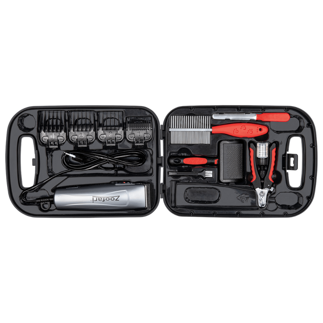 ZOOFARI PET GROOMING SET 13 PIECES