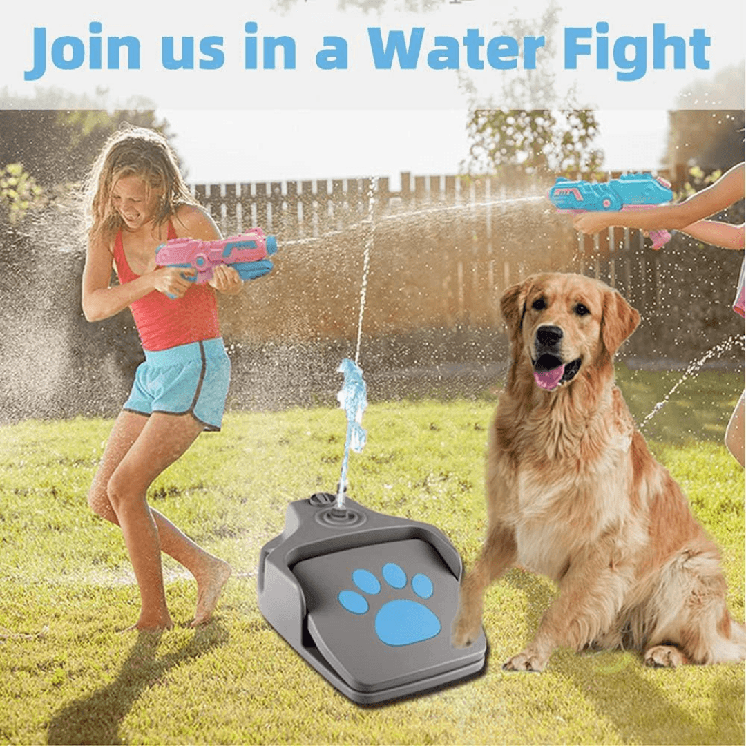 ZOOFARI STEP-ON DOG WATER FOUNTAIN