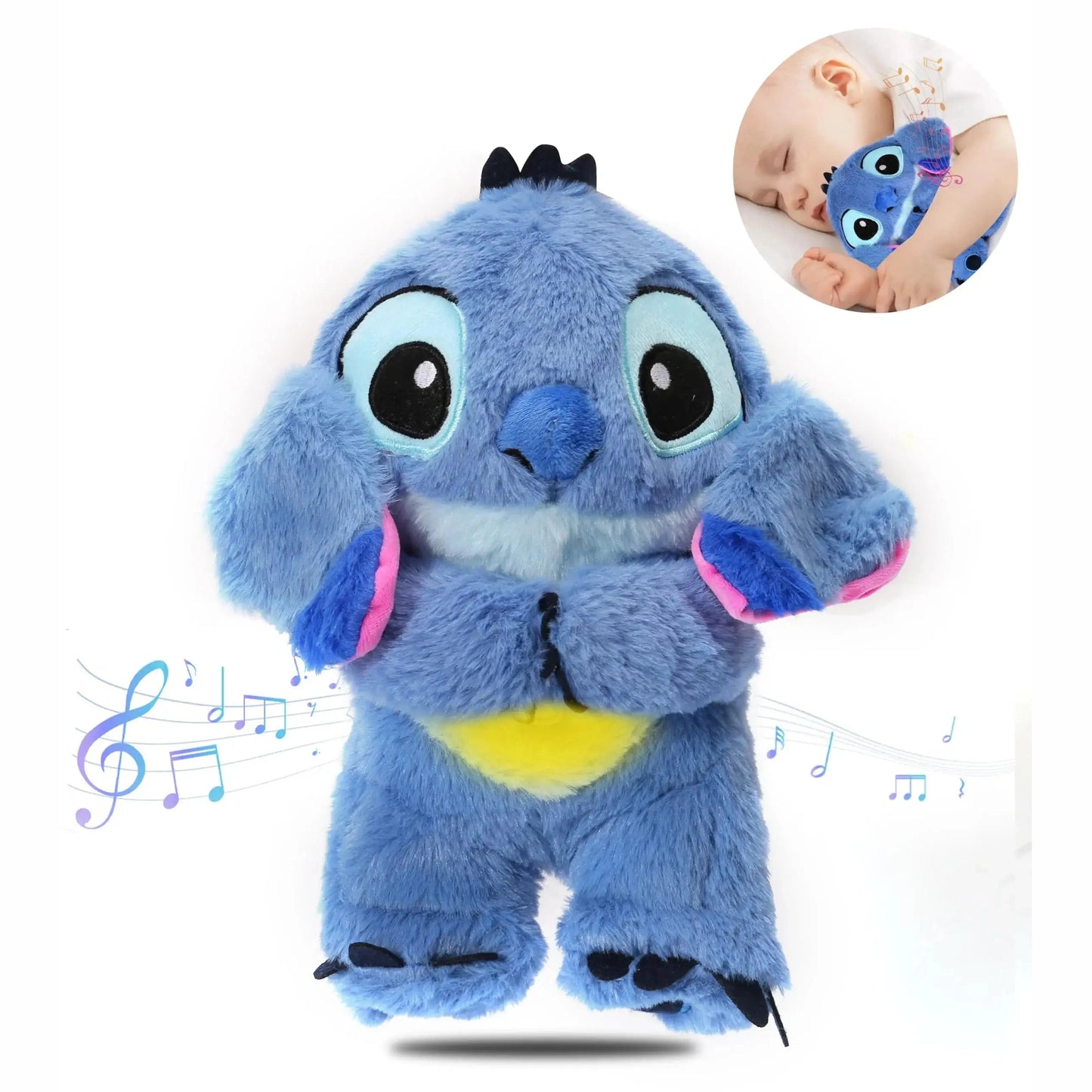 Stitch Breathing Teddy - Comfort, Calm & Cuddles